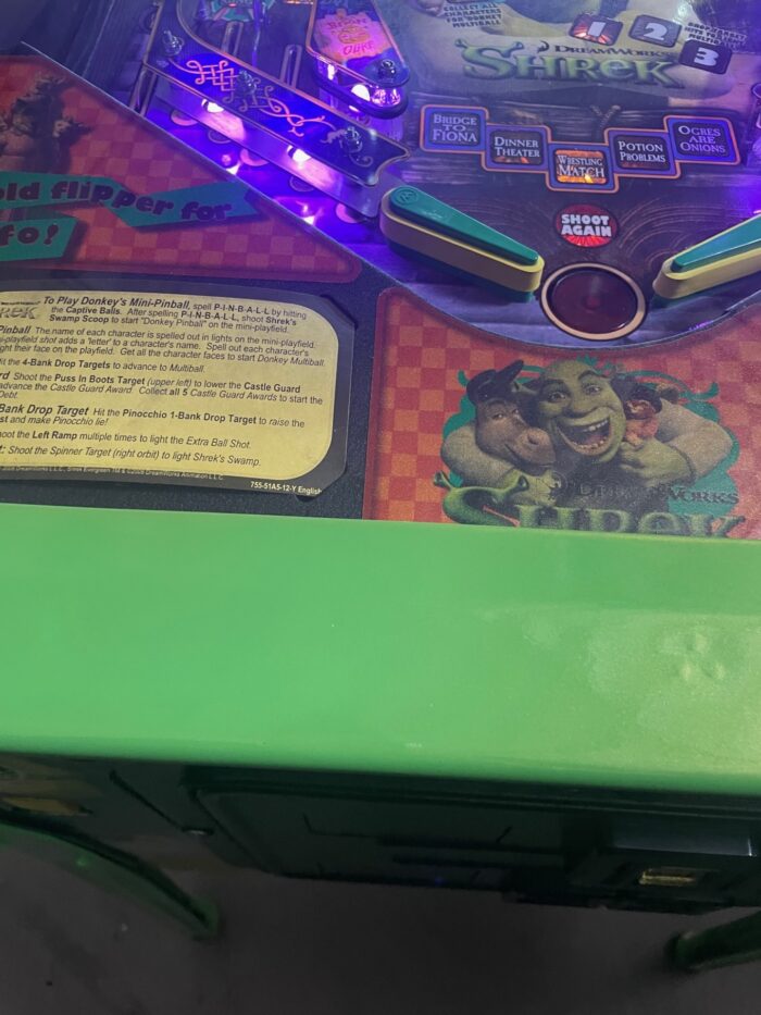 Stern Shrek Pinball Machines