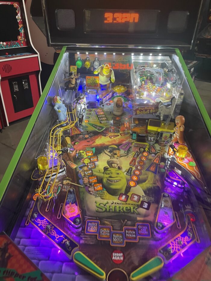 shrek pinball machine 1