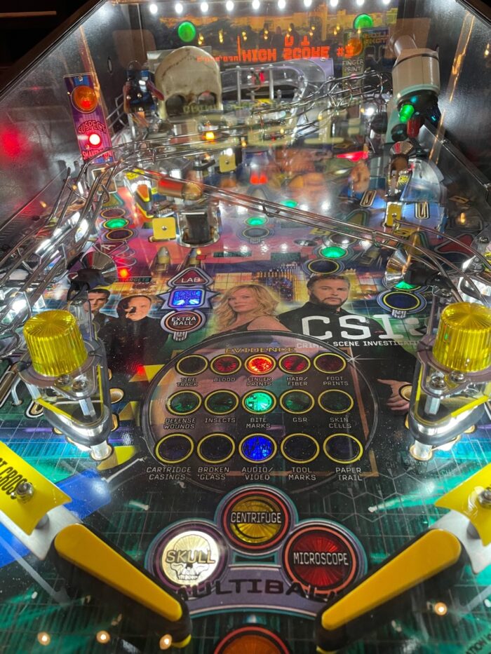csi pinball machine by stern