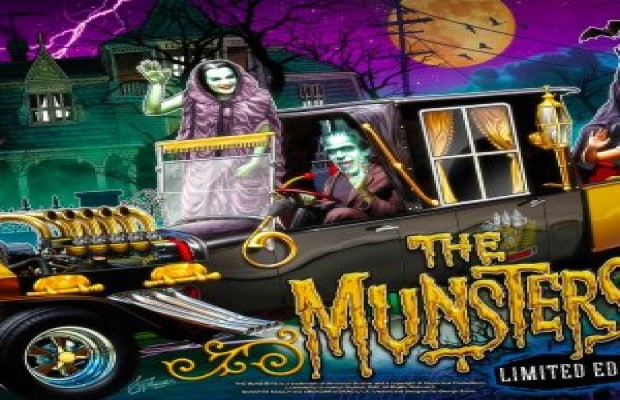 munsters limited edition pinball