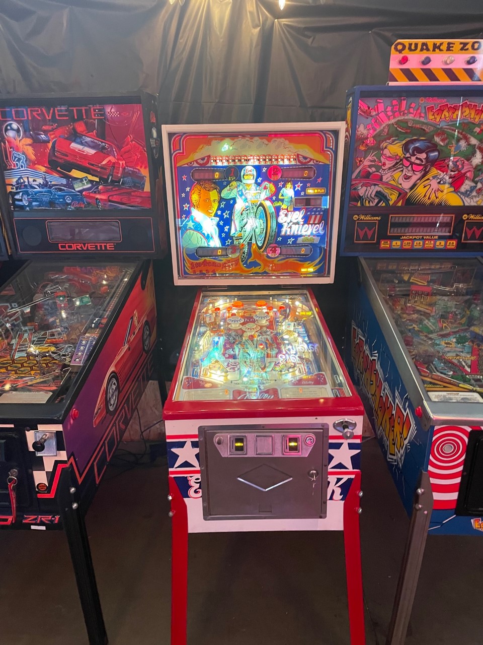 Evel Knievel Pinball Classic RESTORED 1978 (Sold) For Sale | Billiards ...