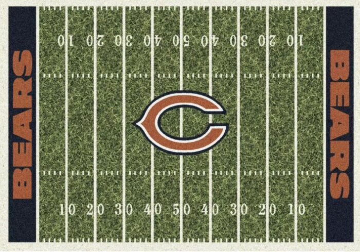 Chicago Bears Homefield Rug Multiple Sizes For Sale Billiards N More