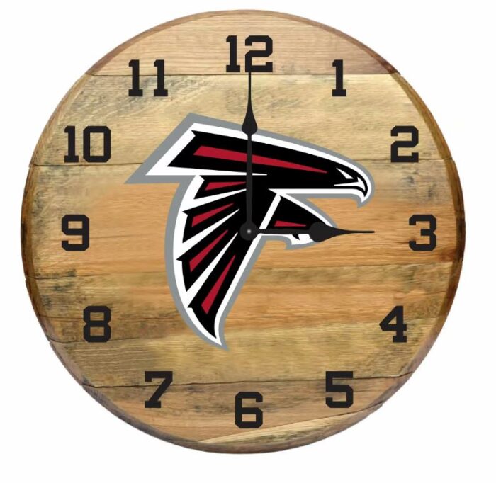 Atlanta falcons clock