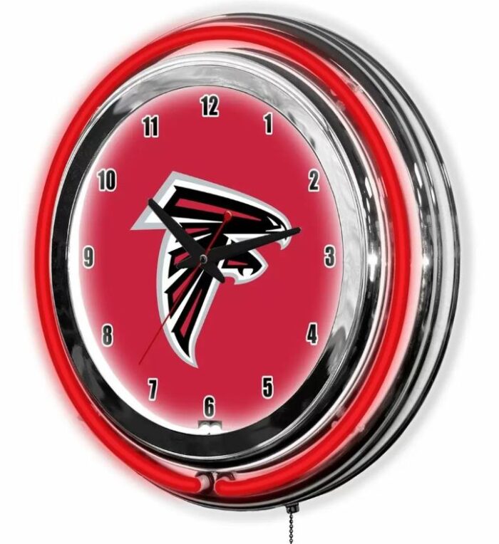 NFL AQtlanta Falcons Clock