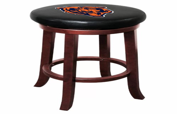 Chicago Bears Wood Bar Stool For Sale