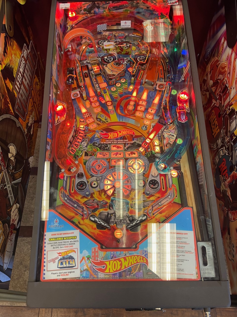 Las vegas pinball machine from mattel electronics