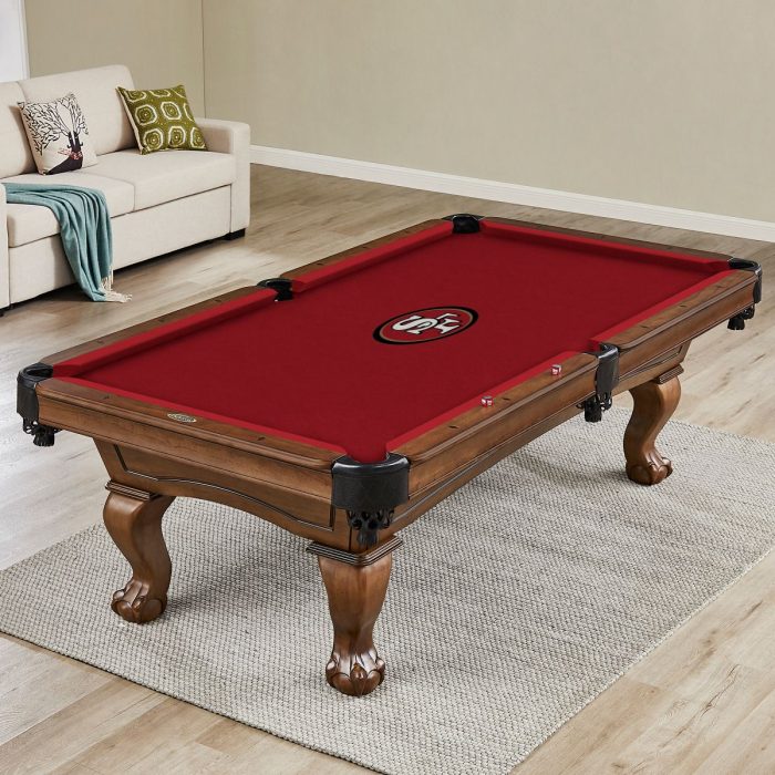San Francisco 49ers 7- 8 Or 9 Foot Billiard Cloth - Image 2