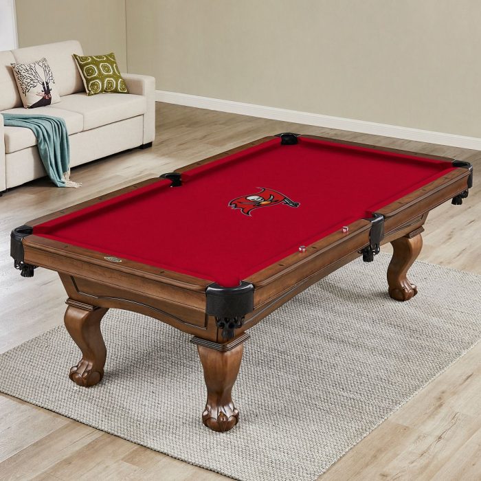 Tampa Bay Buccaneers 7- 8 Or 9 Foot Billiard Cloth - Image 2