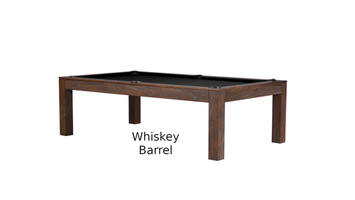 Baylor 2 pool table whiskey