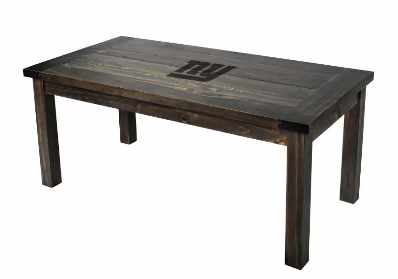 New York Giants Reclaimed Coffee Table For Sale Billiards N More