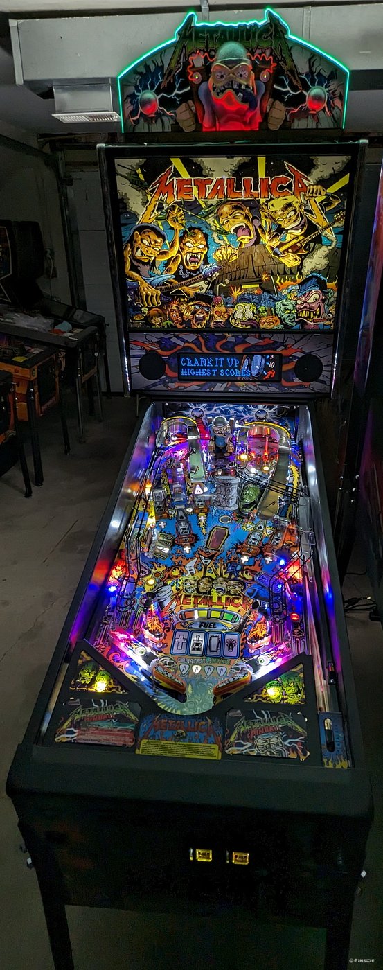 metallioca pinball machines