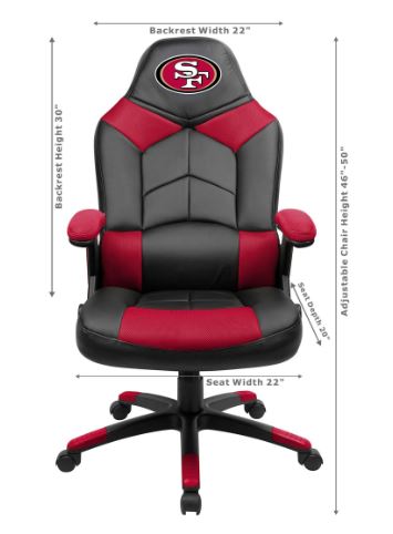 Pittsburgh steelers oversized online gaming chair