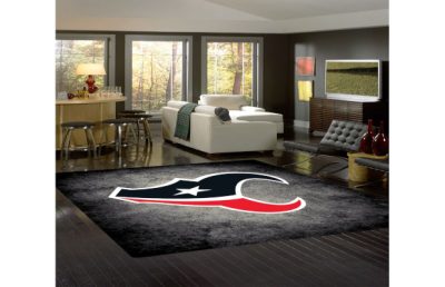 Houston Texans Distressed Rug Multiple Sizes