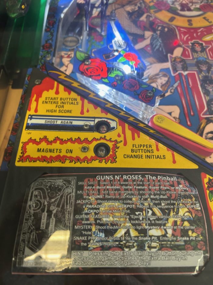 Guns N Roses By Data East - Platinum Edition - Image 11