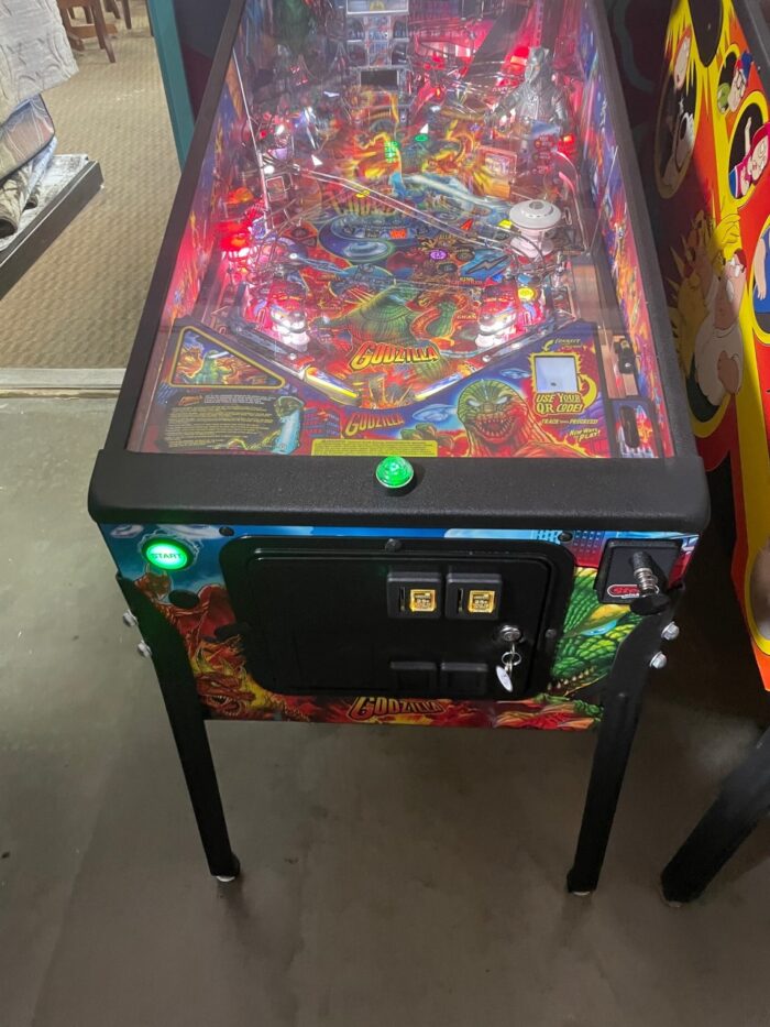 Stern Godzilla Premium Pinball Upgraded! For Sale | Billiards N More