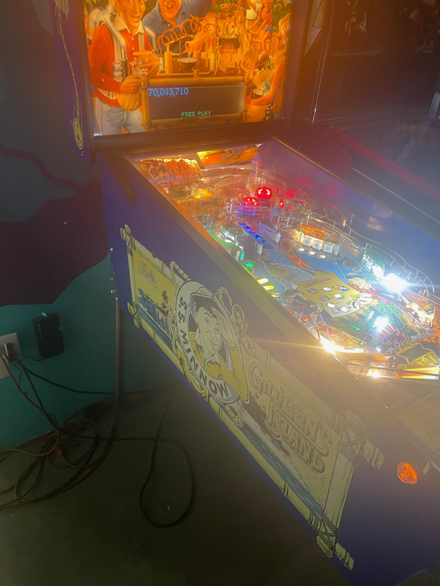 Gilligan island pinball sale