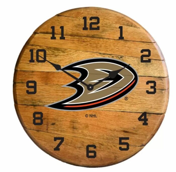 anaheim ducks clock