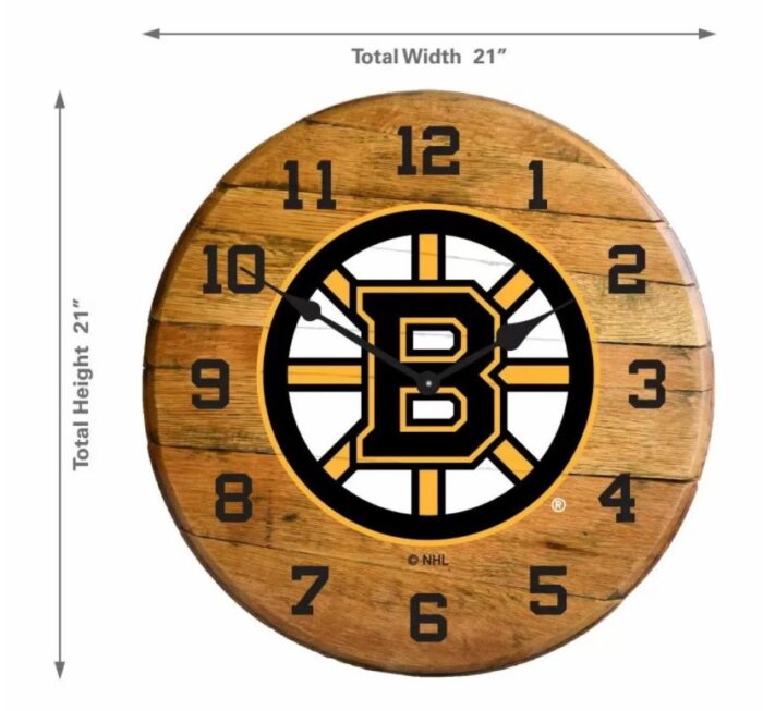 boston bruins clock 1