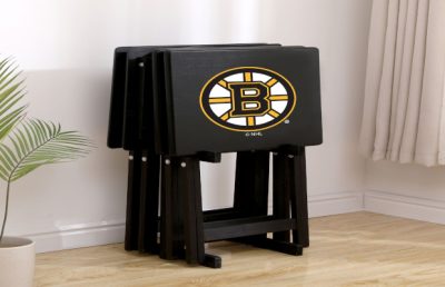 Boston Bruins® TV Snack Tray Set