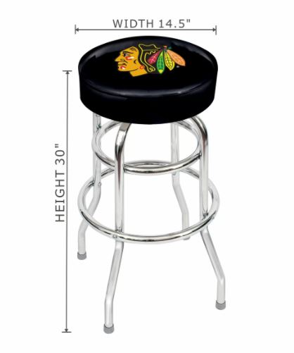 chicacgo blackhawks bar stools