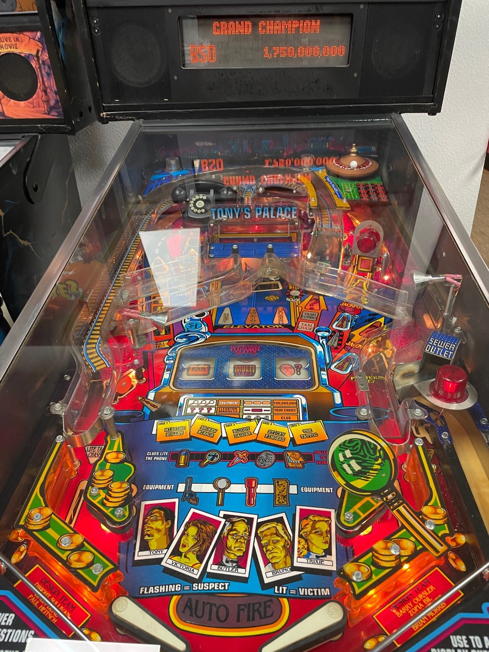 Who Dunnit Pinball Machine – RARE (Sold) For Sale | Billiards N More