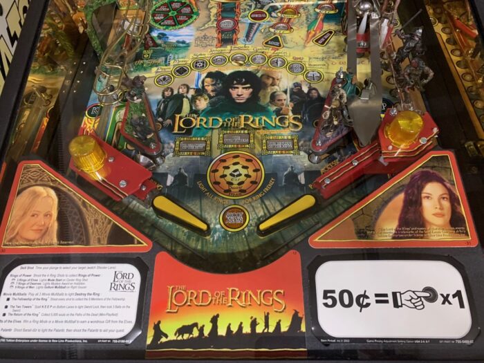 Lord Of The Rings Pinball Mint Condition Like New! (Sold) - Image 6
