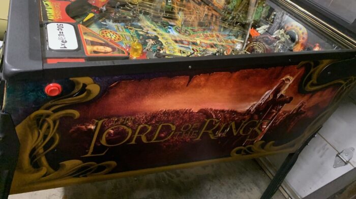 Lord Of The Rings Pinball Mint Condition Like New! (Sold) - Image 8
