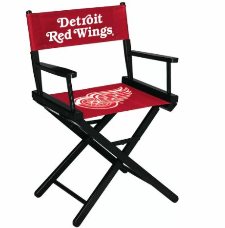detroit red wing directors chair
