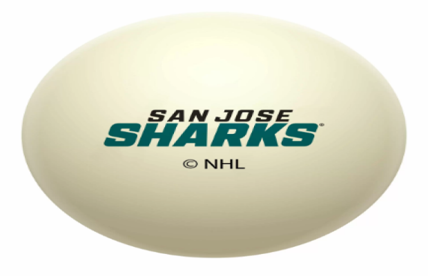 San Jose Sharks Cue Ball Thumbnail