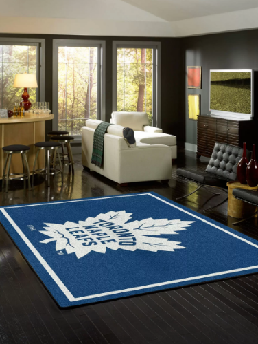 Toronto maple leafs spirit rug 1