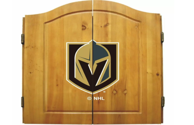 Vegas Golden Knights Dart Cabinet Set thumbnail