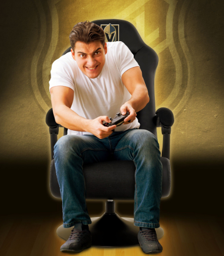 Vegas Golden Knights Ultra Gaming Chair 4