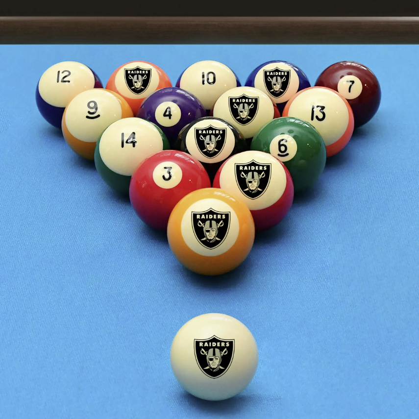 Buy Las Vegas Raiders Pool Cue Online - A&C Billiards & Barstools