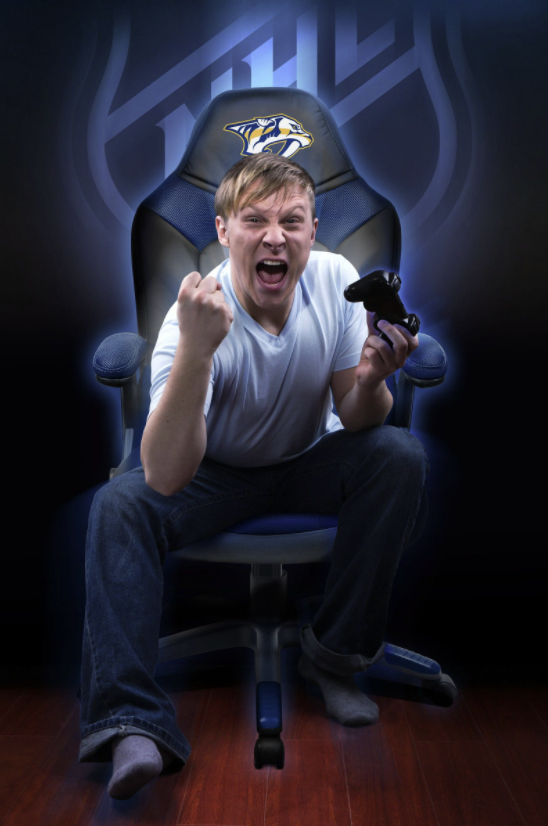 nhl nashville predators oversized gaming chair 1