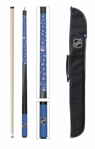 nhl new york rangers cue and case set 1