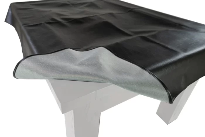 Bumper pool table cover side