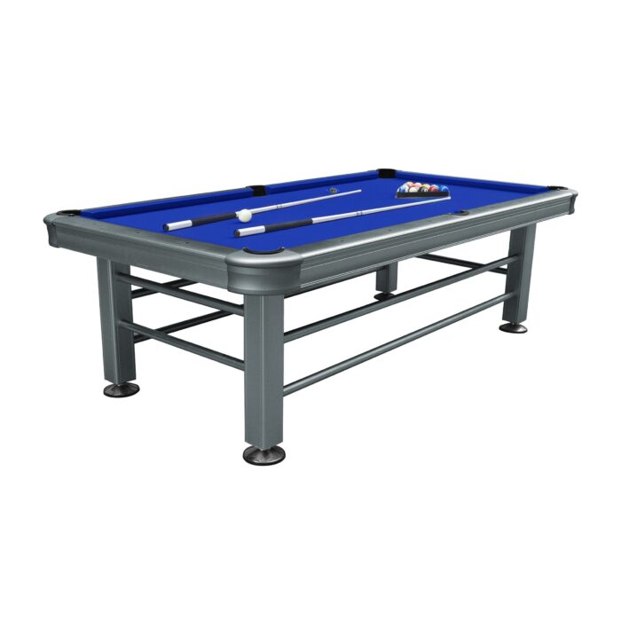 Light Grey Outdoor Pool Table Imperial
