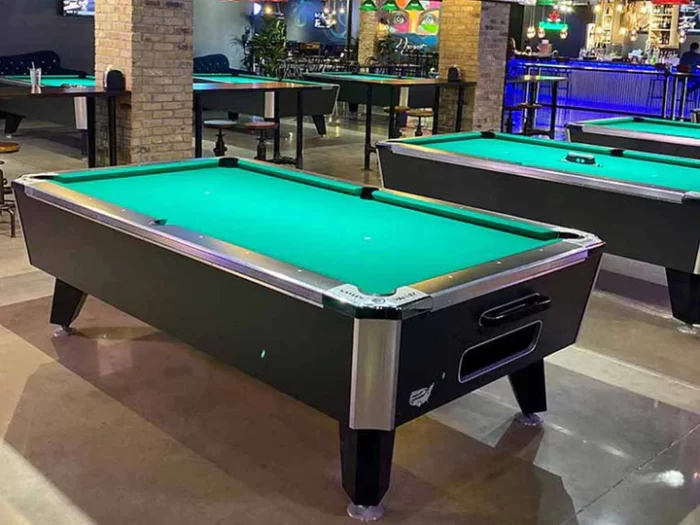 panther black cat pool table pool hall