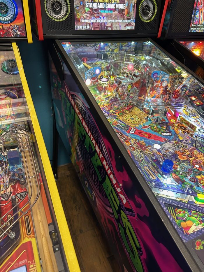 Teenage Mutant Ninja Turtles Premium Pinball Machine All Upgrades & Topper (Sold) - Image 5