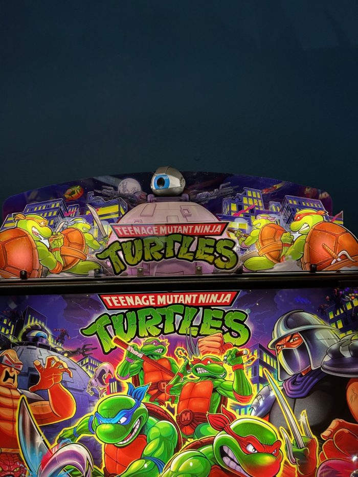 Teenage Mutant Ninja Turtles Premium Pinball Machine All Upgrades & Topper (Sold) - Image 8