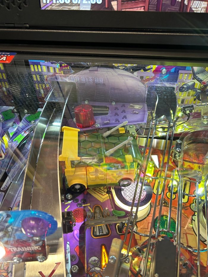 Teenage Mutant Ninja Turtles Premium Pinball Machine All Upgrades & Topper (Sold) - Image 12