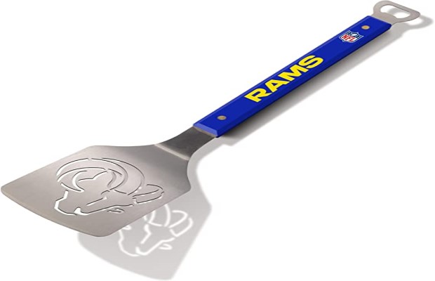 Los Angeles Rams Stainless Steel Sportula (Spatula) with Bottle Opener