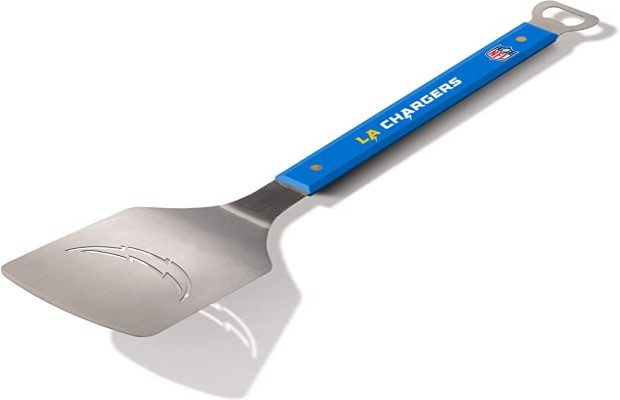 Los Angeles Chargers Stainless Steel Sportula (Spatula) with Bottle Opener