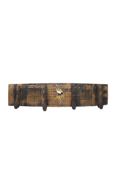 Minnesota Vikings Oak Coat Rack