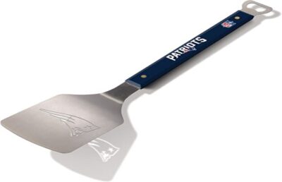 New England Patriots Stainless Steel Sportula (Spatula) with Bottle Opener