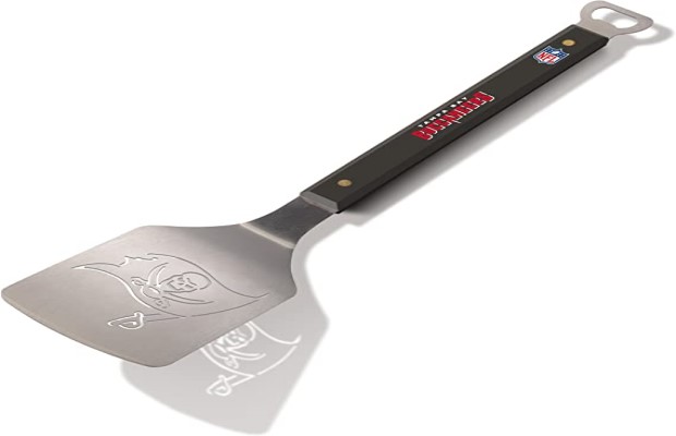 Tampa Bay Buccaneers Stainless Steel Sportula (Spatula) with Bottle Opener