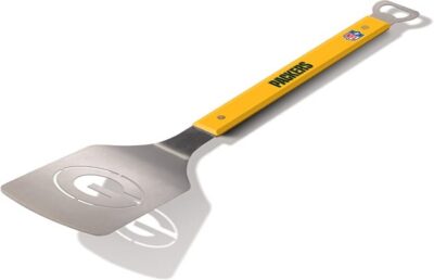 Green Bay Packers Stainless Steel Sportula (Spatula) with Bottle Opener