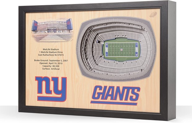 New York Giants NFL 25-Layer Stadium View Wall Art