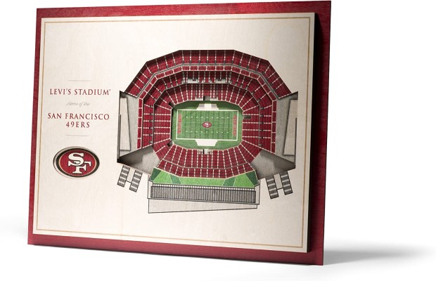 San Francisco 49ers NFL Stadium Wall Art