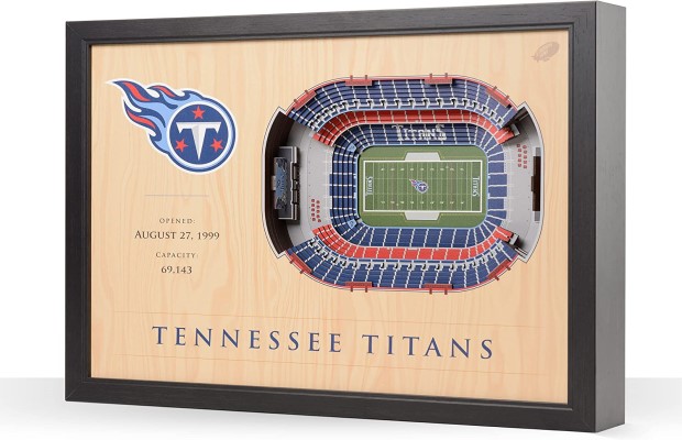 Tennessee Titans NFL 25-Layer Stadium View Wall Art